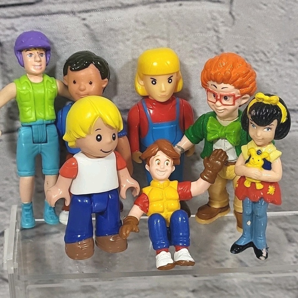 Vintage Random Toybox People Figures Lot Assorted Mixed Fast Food Ann Marie Toys